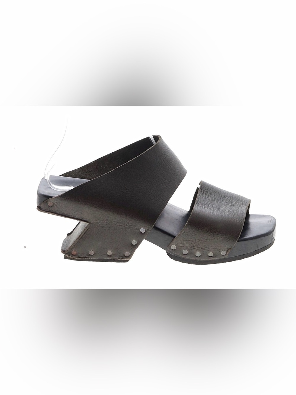 TRIPPEN Platform Sandals Avant-Garde Studded Leather Size 40